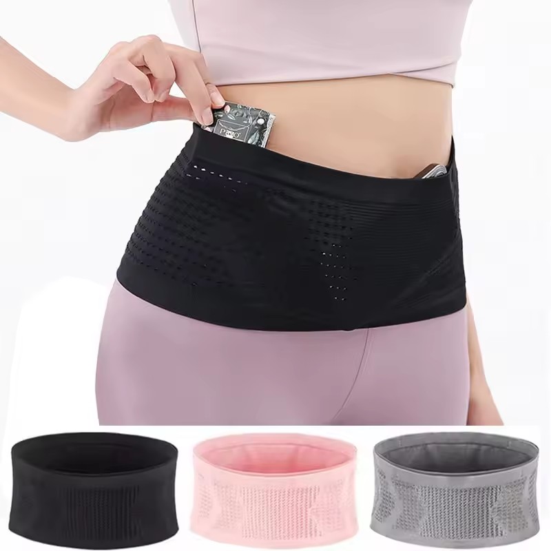 Running Gear Belt - Bolsa de cintura invisível para corrida,