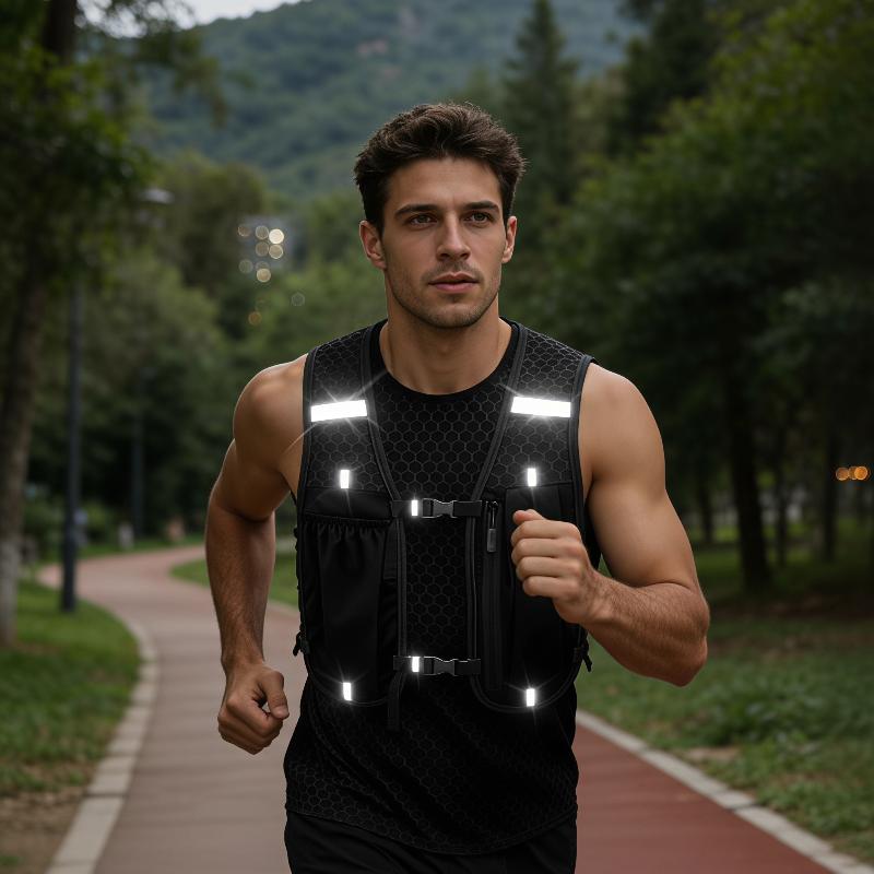 Reflective Running Gear Vest - Novo Colete de Corrida Unissex Leve