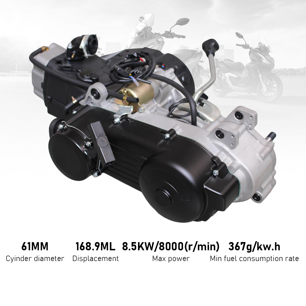Running Gear Box - Motor de Motocicleta GY6-161CC 4 Tempos,