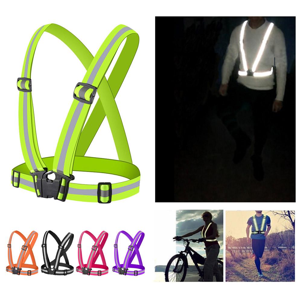 Colete Refletivo Ajustável Uni - Reflective Running Gear Vest avaliação e preço