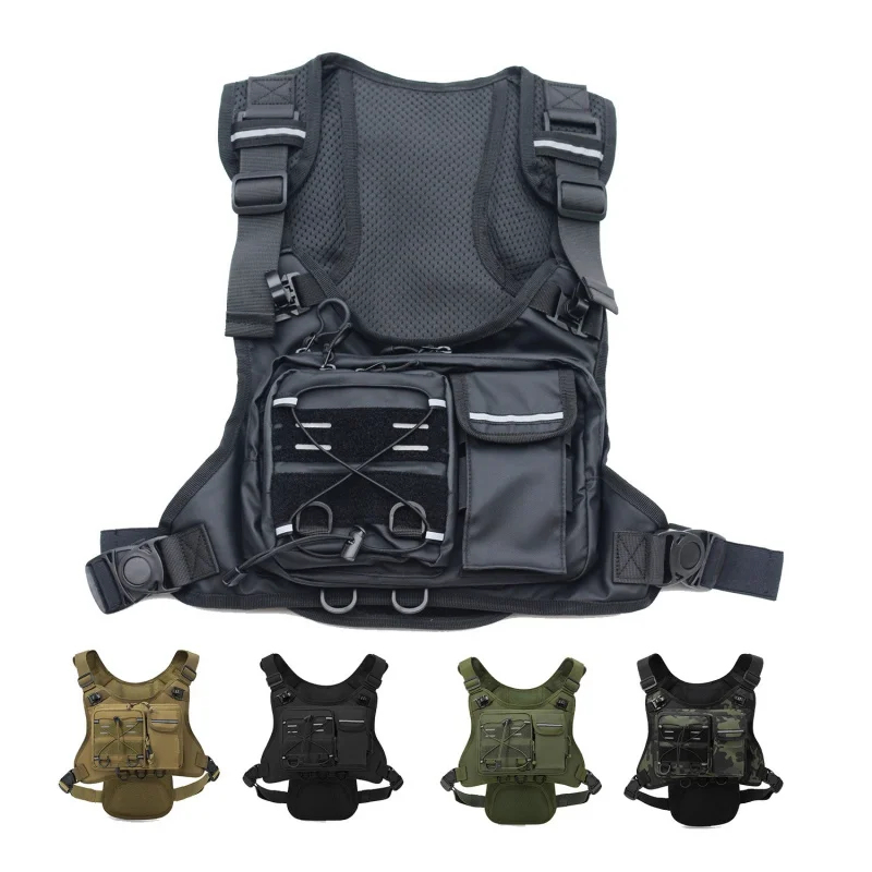 ​ Colete Tático de Alta Qualid - Reflective Running Gear Vest avaliação e preço