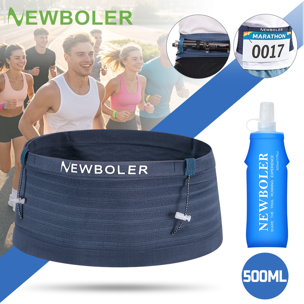 NEWBOLER Bolsa de cintura espo - Running Gear Belt avaliação e preço