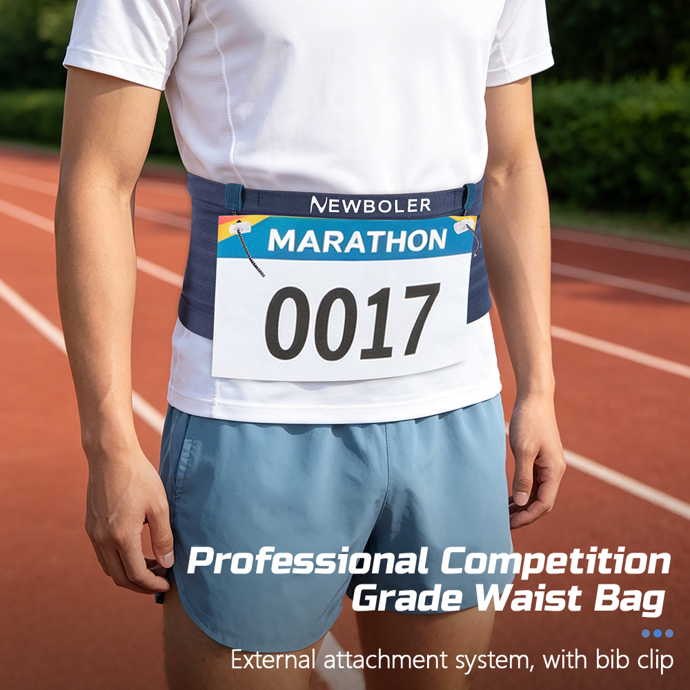 NEWBOLER Bolsa de cintura espo - Running Gear Belt avaliação e preço