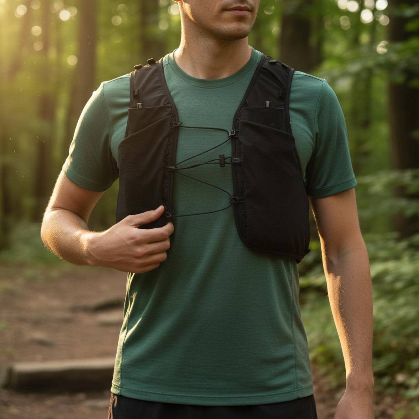 Colete de Corrida Leve e Portá - Reflective Running Gear Vest avaliação e preço