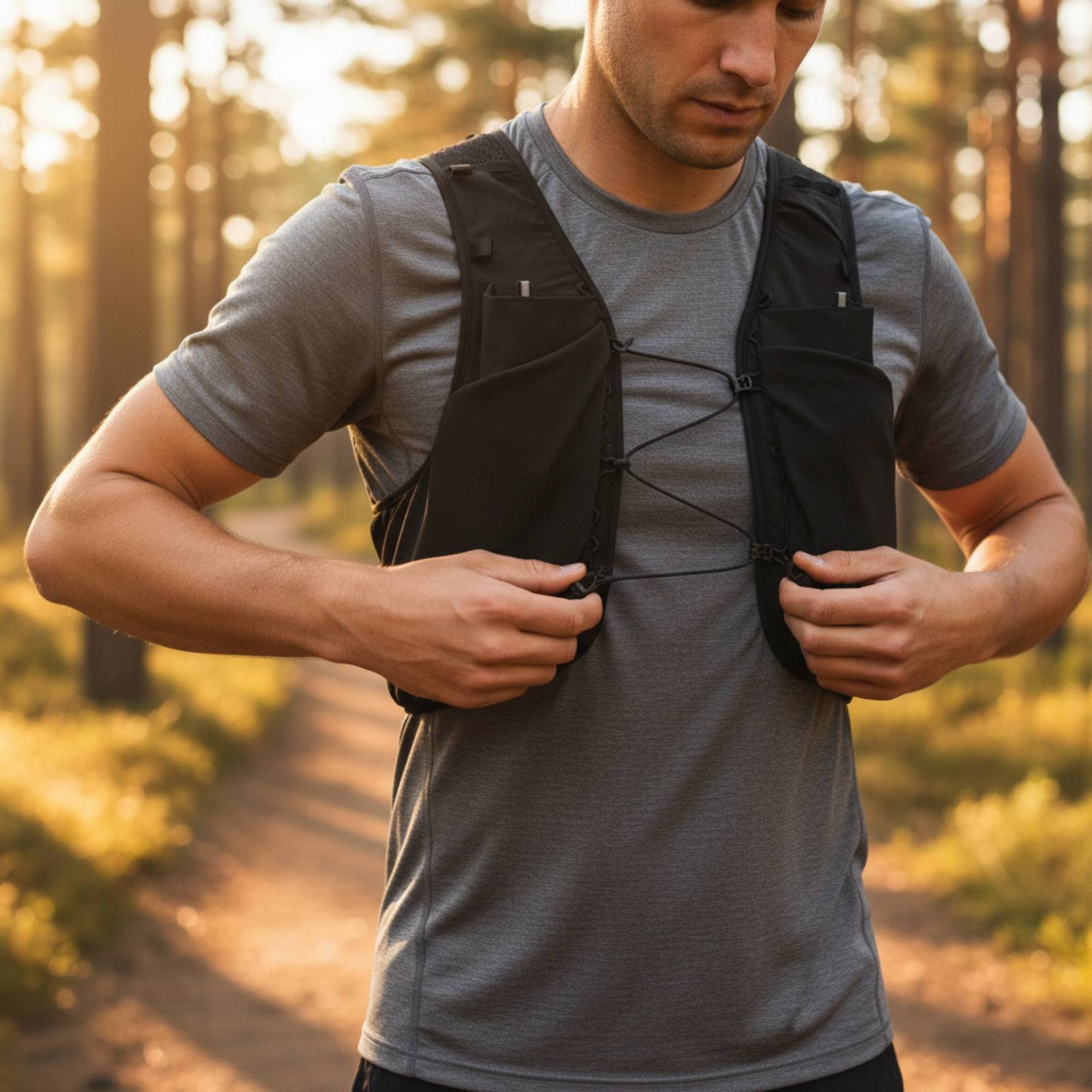 Colete de Corrida Leve e Portá - Reflective Running Gear Vest avaliação e preço