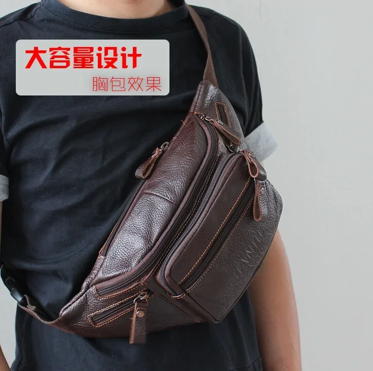 Bolsa de cintura de couro genu - Running Gear Belt avaliação e preço