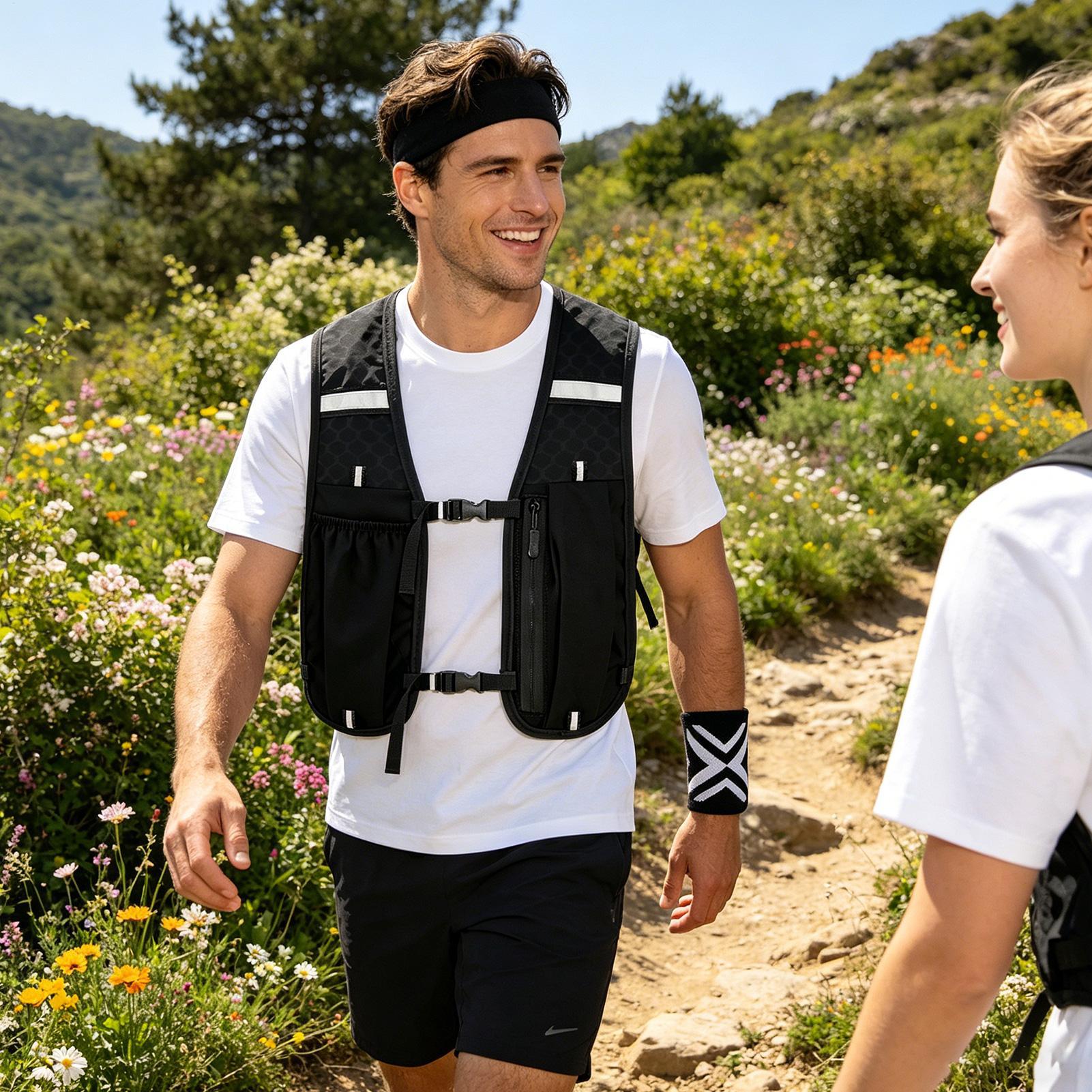 Colete refletivo para corrida, - Reflective Running Gear Vest avaliação e preço