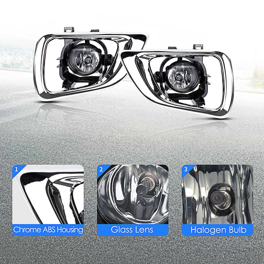 Luz de nevoeiro led para nissa - Running Gear Accessories avaliação e preço