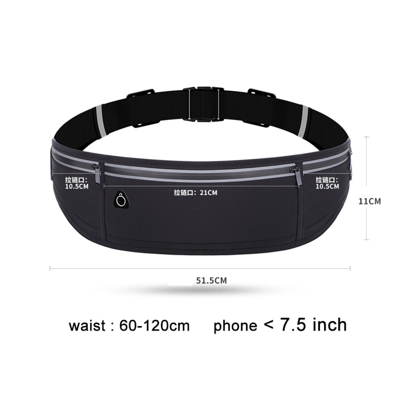 Pochete esportiva feminina, ci - Running Gear Belt avaliação e preço
