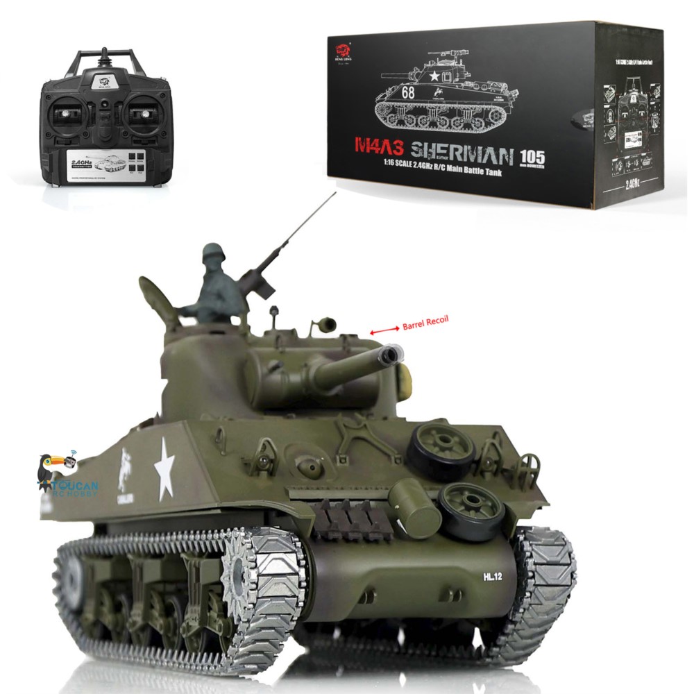 1/16 heng longo 7.0 rc tanque  - Running Gear Box avaliação e preço