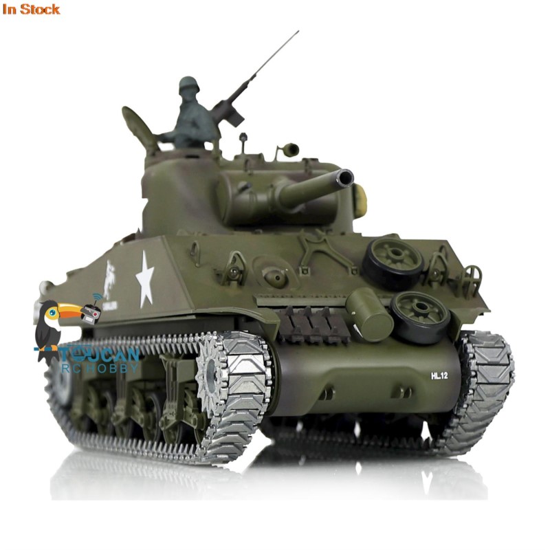 Tanque RC HENG LONG 7.0 M4A3 S - Running Gear Box avaliação e preço