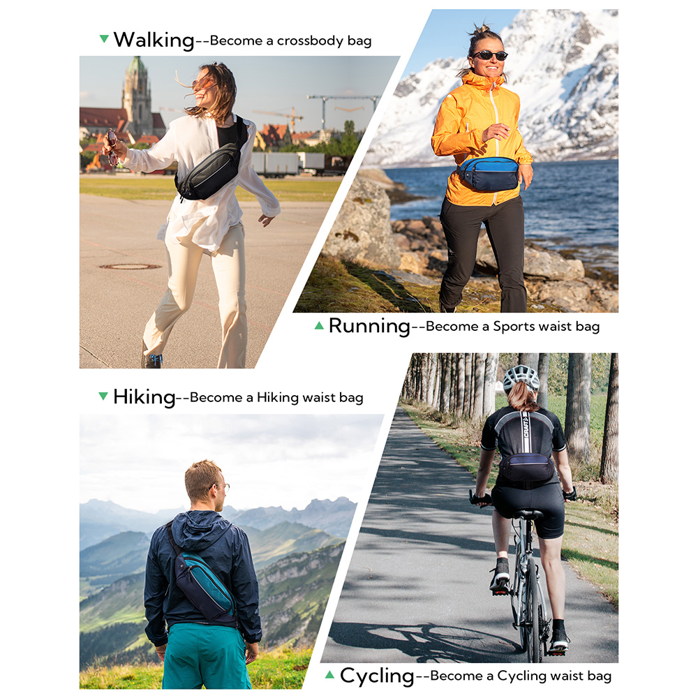 Waterfly fanny pacote saco de  - Running Gear Belt avaliação e preço