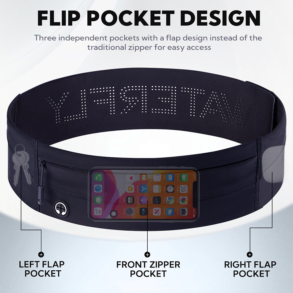 Waterfly cinto de corrida fann - Running Gear Belt avaliação e preço