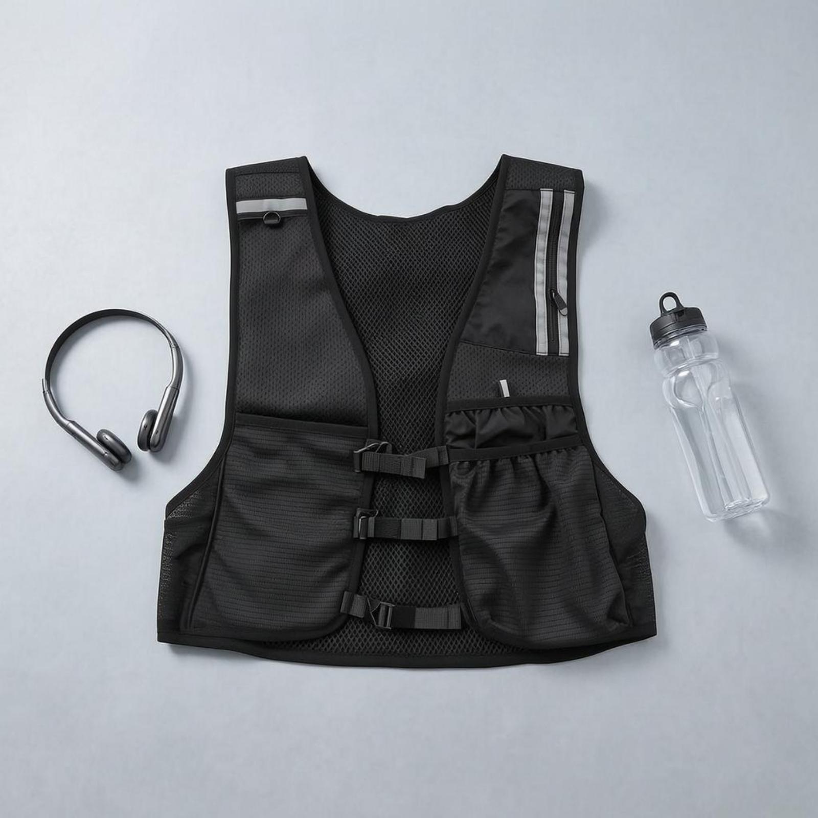 Colete de Corrida para Ativida - Reflective Running Gear Vest avaliação e preço